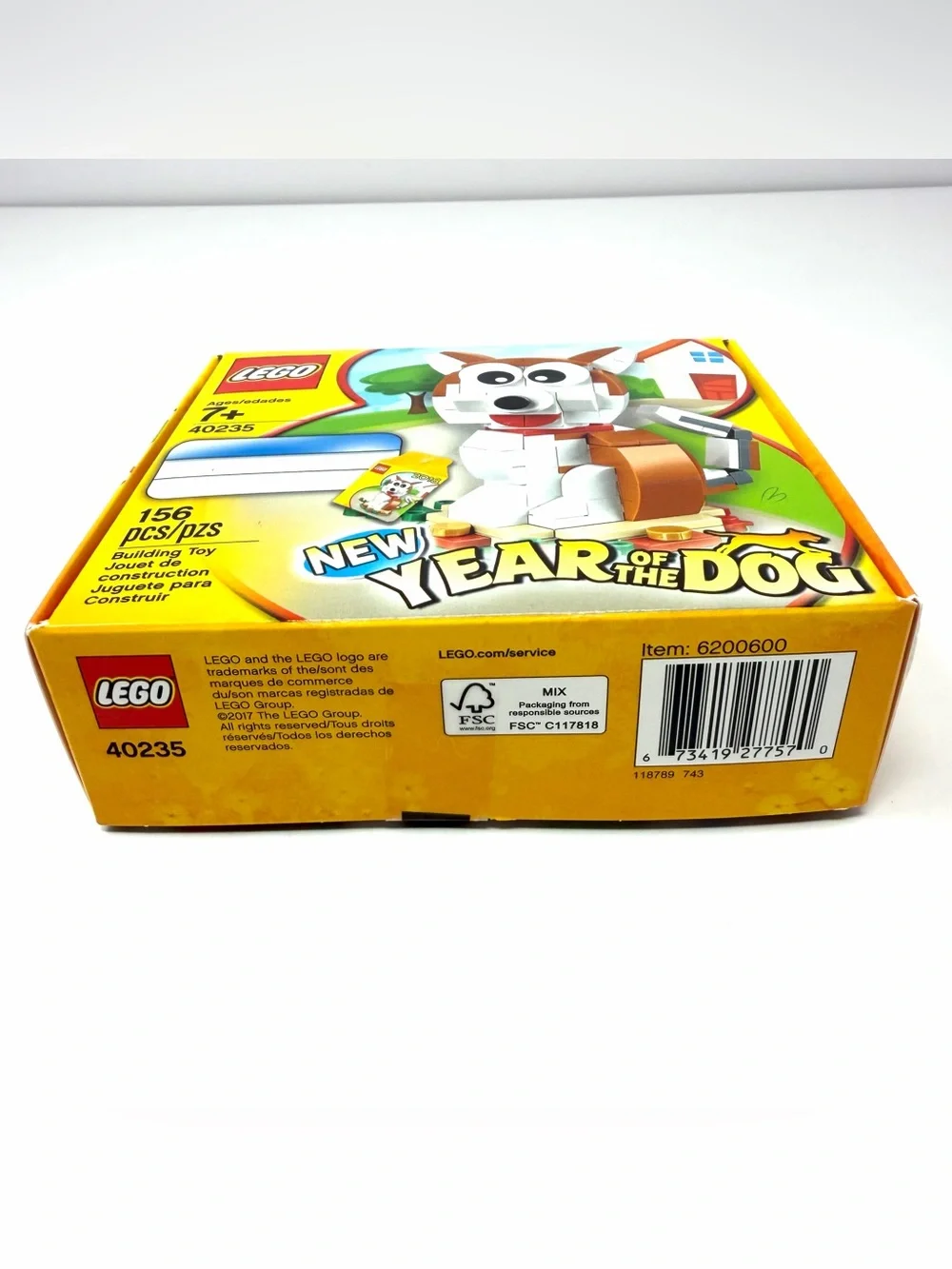LEGO 40235 Seasonal Year of the Dog (156 Pieces) Brand New Sealed Sticker